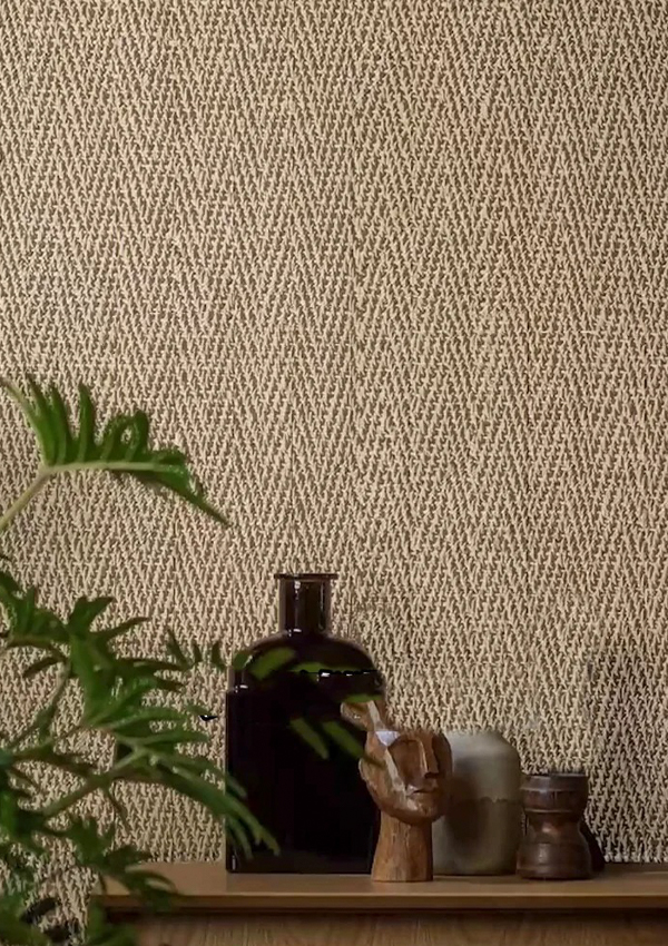 Panel de pared de piedra suave flexible con patrón de tejido