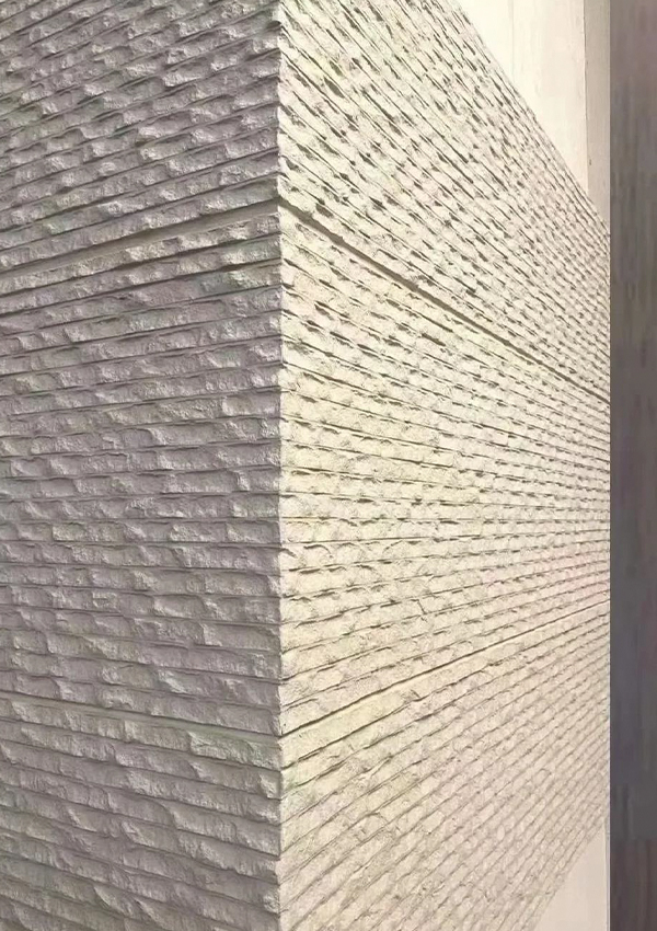 Panel de pared de piedra suave, flexible, de textura gruesa